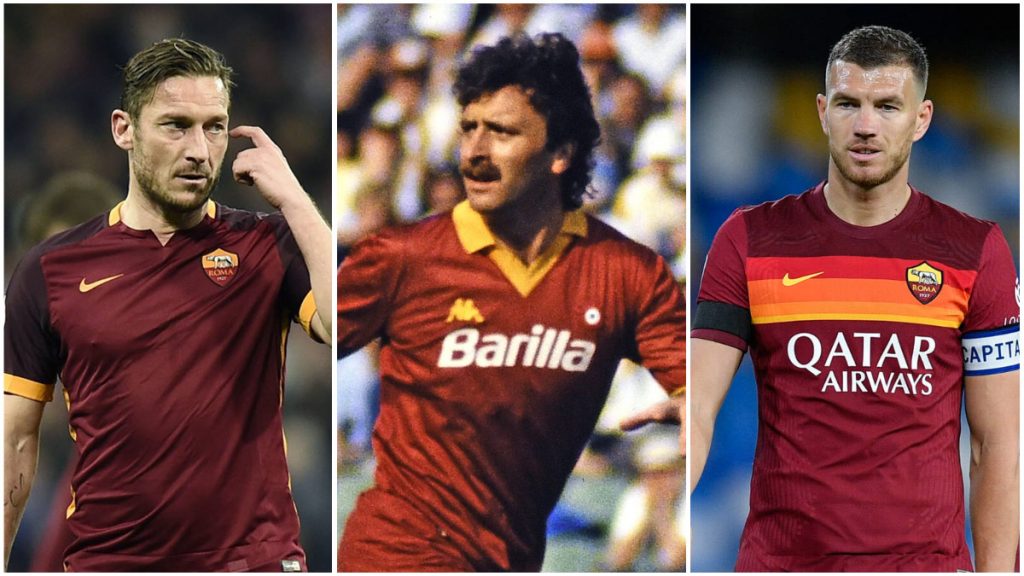 Totti Pruzzo Dzeko