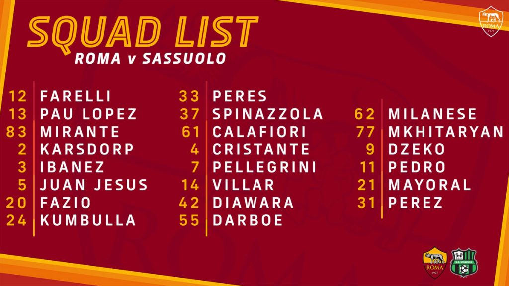 Squad J10 sassuolo 1200