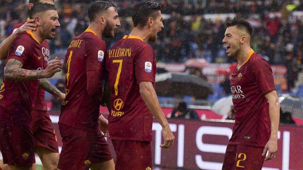 AS Roma Torino El Shaarawy