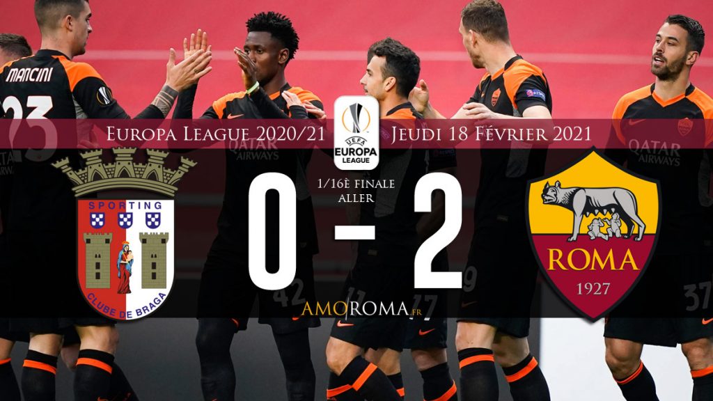 Braga 0 - 2 Roma