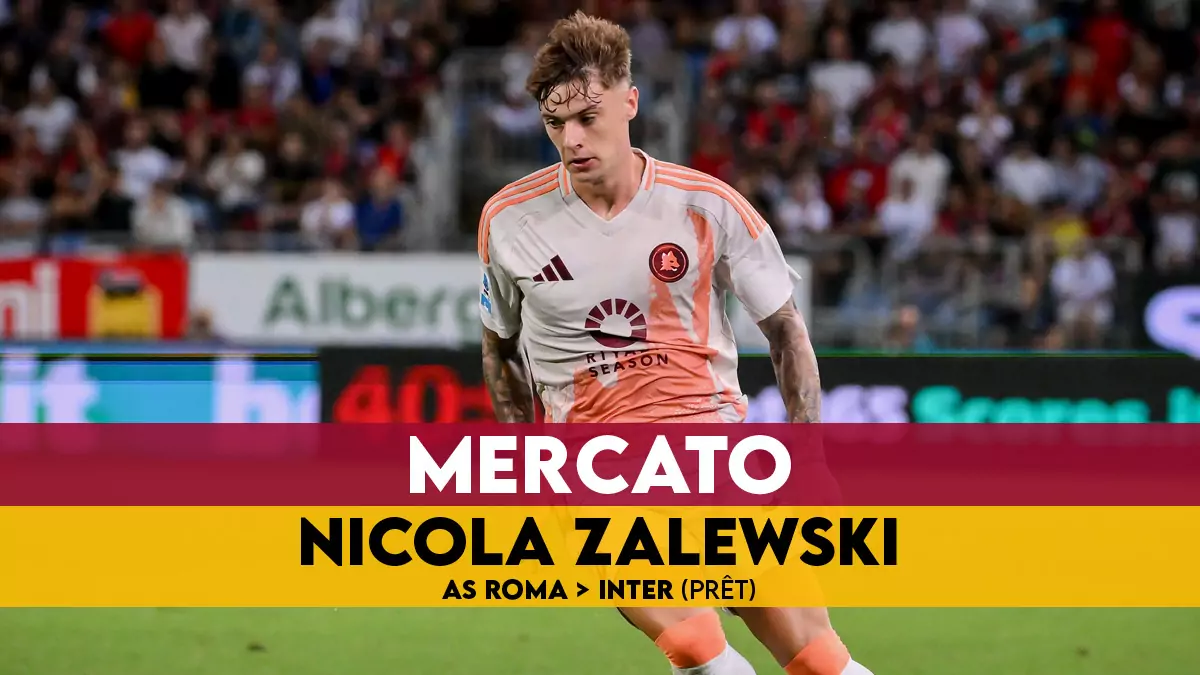 OFFICIEL : Nicola Zalewski rejoint l’Inter en prêt avec option d’achat.