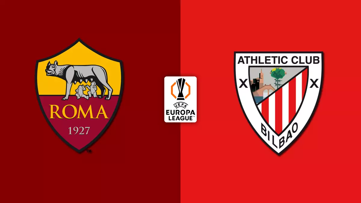 AS Roma / Athletic Club Bilbao en 8ème de finale de l&rsquo;Europa League 2024-25.
