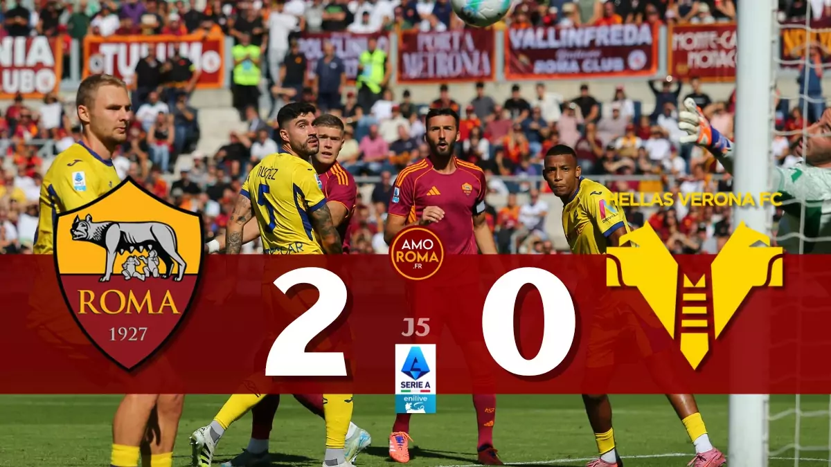 AS Roma 2 – 0 Verona : Roma cynique – Svilar infranchissable, Dovbyk et Soulé pour les buts.