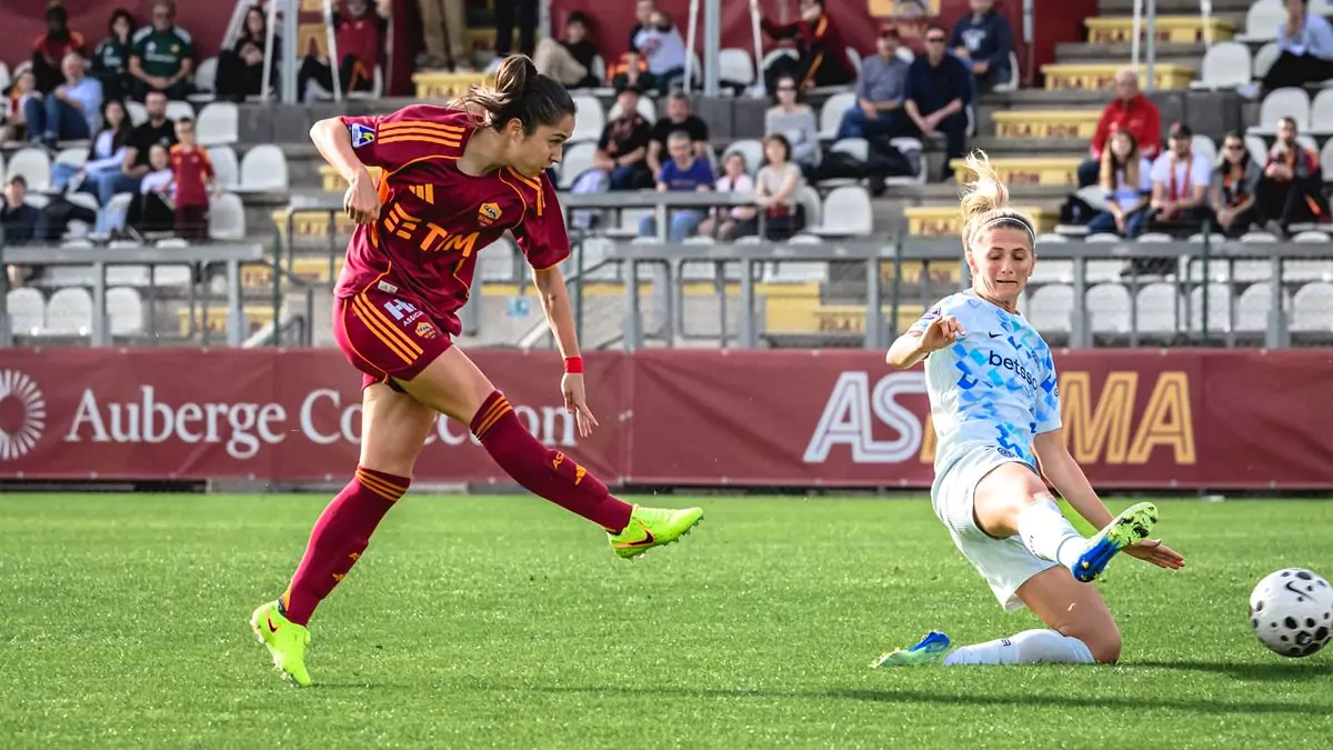 AS Roma 3-0 Inter : Les giallorosse seules en tête de la Serie A femminile !