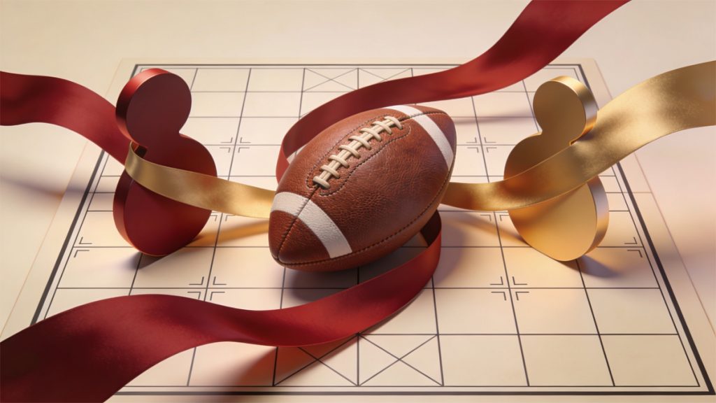 An editorial illustration merging the strategic aspect of