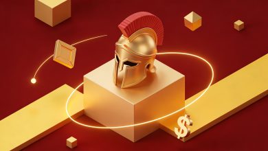 A premium 3D isometric scene blending an iconic