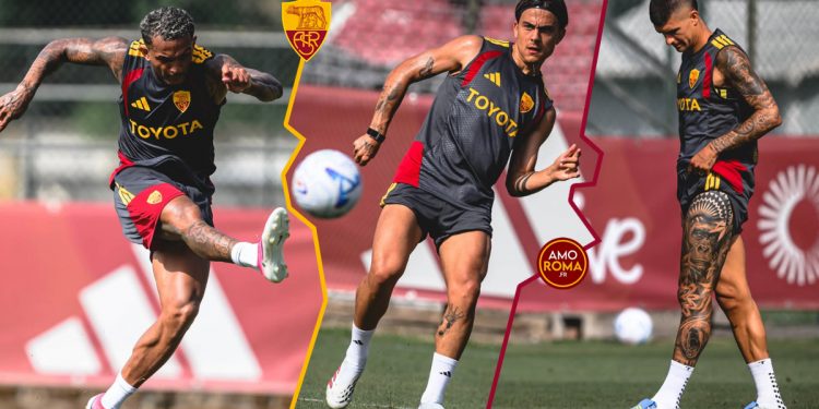 Amical : l&rsquo;AS Roma s&rsquo;impose 6 – 0 face à la primavera pour son 1er test de la saison. Doublés de Dovbyk et Dybala.
