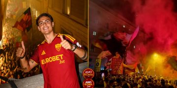 AS Roma : les tifosi célèbrent les 99 ans du club, Dybala présent à la fête avec le nouveau maillot !