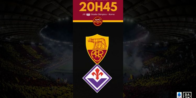 AS Roma / Fiorentina – J01 : Présentation, billetterie, diffusion TV et programme AmoRoma.