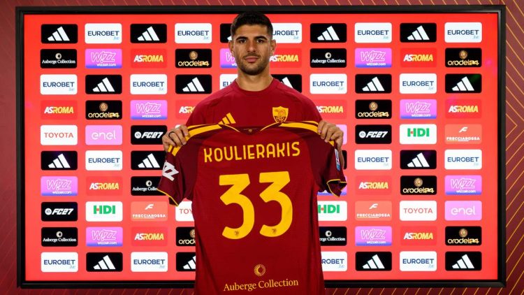 OFFICIEL : Konstantinos Koulierakis est un nouveau joueur de l&rsquo;AS Roma.