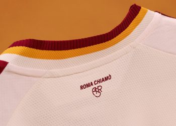 AS Roma et Adidas présentent le maillot away pour la saison 2026-27.