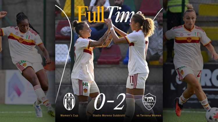 Ternana 0 – 2 AS Roma F : le doublé de Pilgrim offre la victoire aux giallorosse.