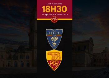 Lecce / AS Roma – J02 : Présentation du match, diffusion TV et programme AmoRoma.