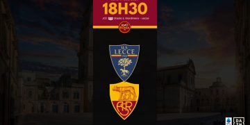 Lecce / AS Roma – J02 : Présentation du match, diffusion TV et programme AmoRoma.