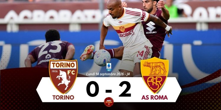 Torino 0 – 2 AS Roma : La Roma s&rsquo;impose sur des buts de Malen et Pisilli et reprend la tête de la Serie A !