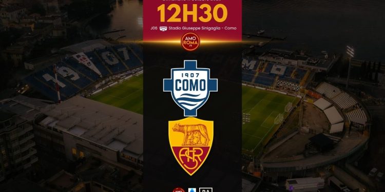 Como / AS Roma – J06 : Présentation du match, diffusion TV et programme AmoRoma.