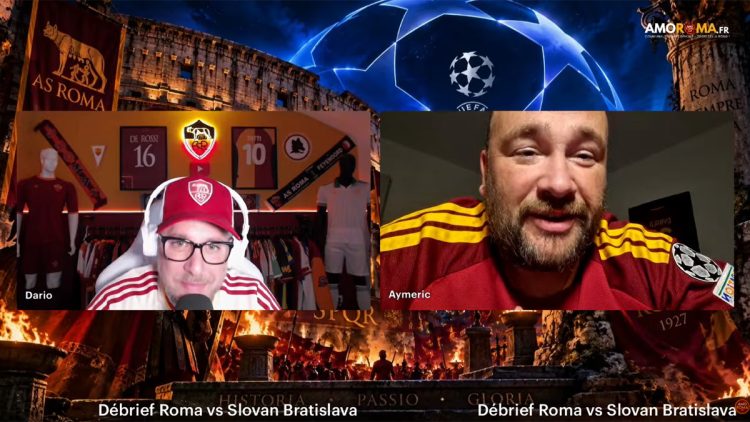 ▶️ Replay du LIVE debrief AS Roma 4 – 0 S.Bratislava du 20 octobre 2026.