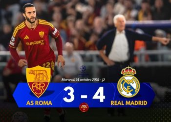 AS Roma 3 – 4 Real Madrid [LDC J2] : Le Real de Mourinho renverse la Roma de Gasperini en 7mn !