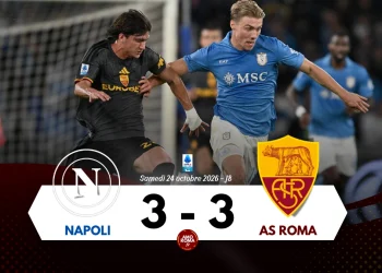 Napoli 3 – 3 AS Roma : doublé de Balerdi qui répond au doublé de McTominay dans un match fou !