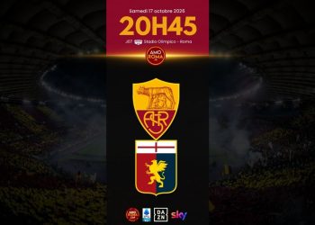 AS Roma / Genoa – J07 : Présentation, billetterie, diffusion TV et programme AmoRoma CLUB