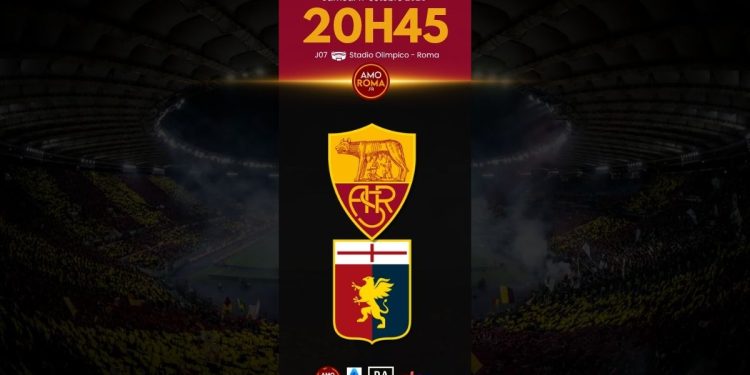 AS Roma / Genoa – J07 : Présentation, billetterie, diffusion TV et programme AmoRoma CLUB