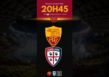 AS Roma – Cagliari (Serie A J9) : horaires & diffusion TV, billets, infos et avant match AmoRoma CLUB.