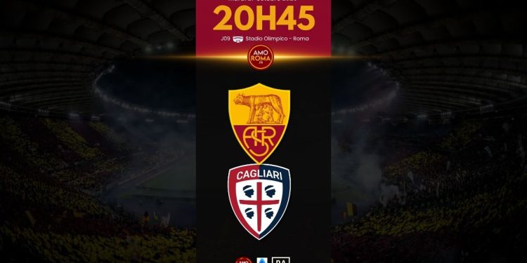 AS Roma – Cagliari (Serie A J9) : horaires & diffusion TV, billets, infos et avant match AmoRoma CLUB.